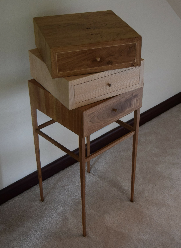 Three drawer Offset Table